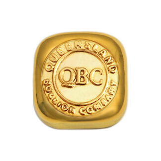 Photo of 1oz Bullion Gold Cast Bar from Queensland Bullion Company 1300 995 997