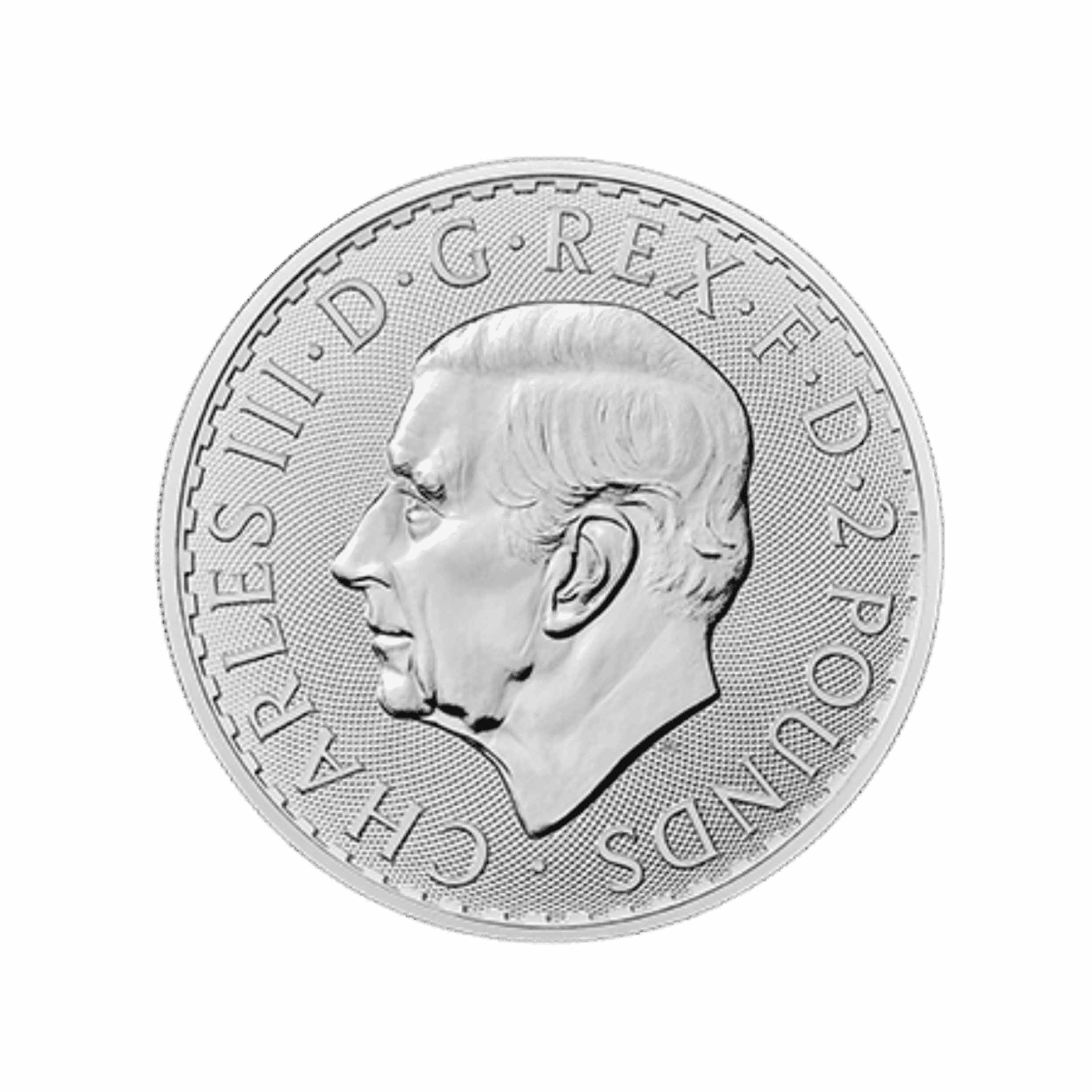 1oz Britannia King Silver Coin - Royal Mint - Image 2
