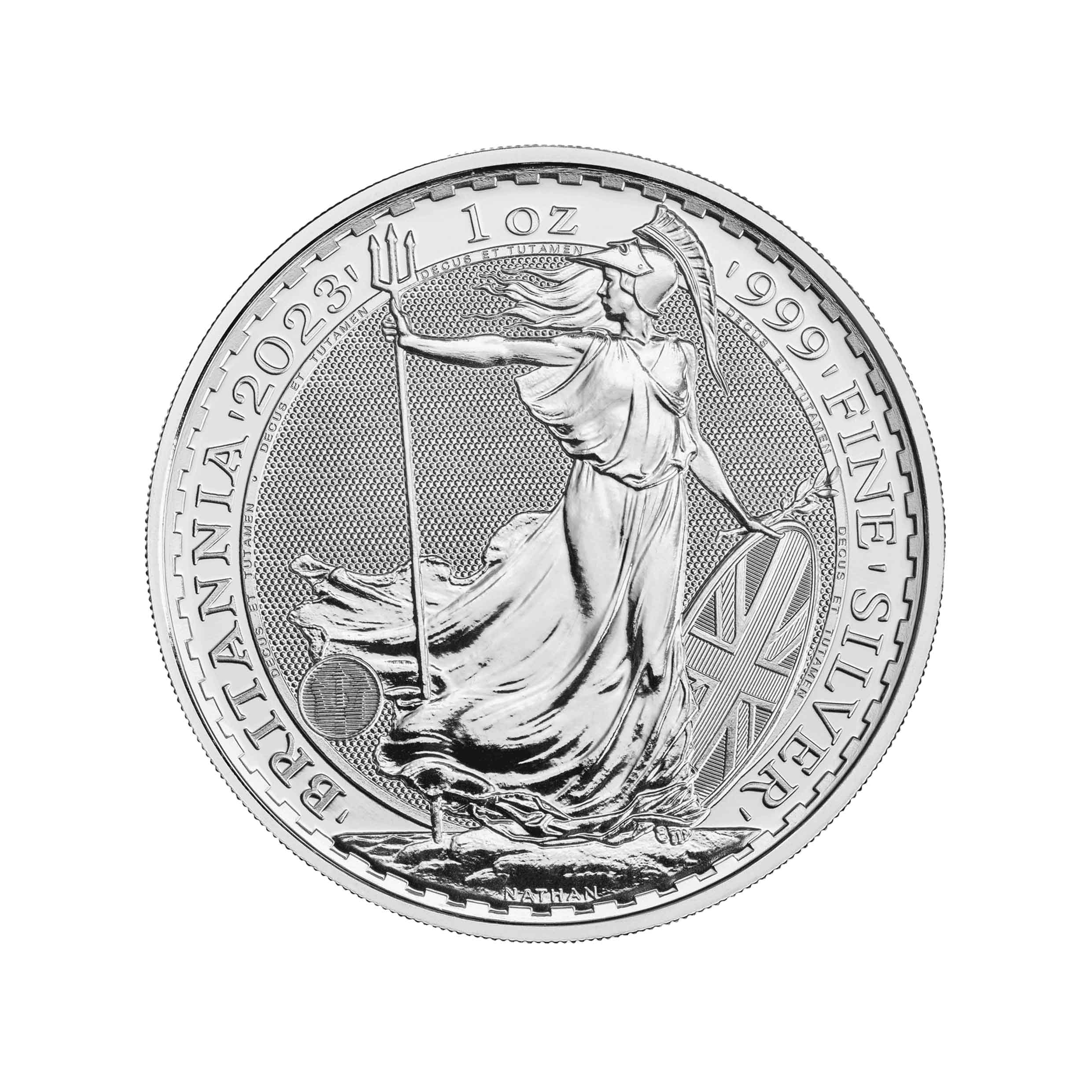1oz Britannia Queen Silver Coin - Royal Mint