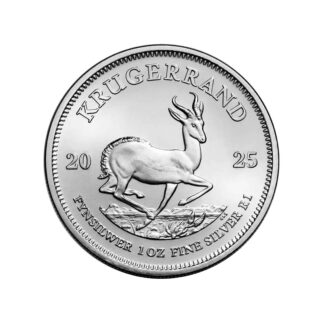 1oz Krugerrand Silver Coin - South African Mint