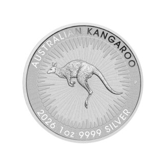 1oz Kangaroo Silver Coin - Perth Mint