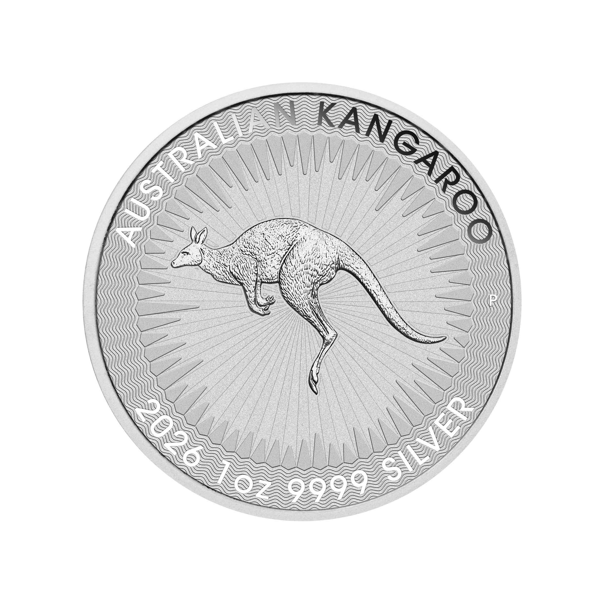 1oz Kangaroo Silver Coin - Perth Mint