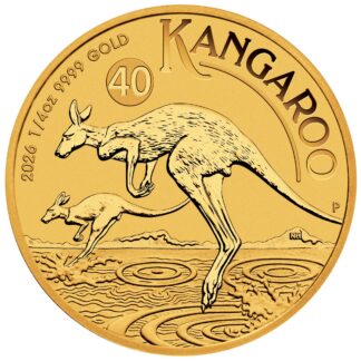 1/4oz Kangaroo Gold Coin - Perth Mint