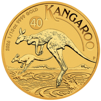 1/10oz Kangaroo Gold Coin - Perth Mint