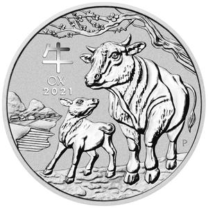 1oz Year of the Ox Silver Coin - Perth Mint