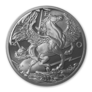 1oz Modern Ancients Pegasus Silver Round