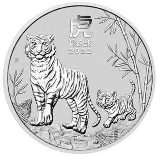1oz Year of the Tiger Silver Coin - Perth Mint