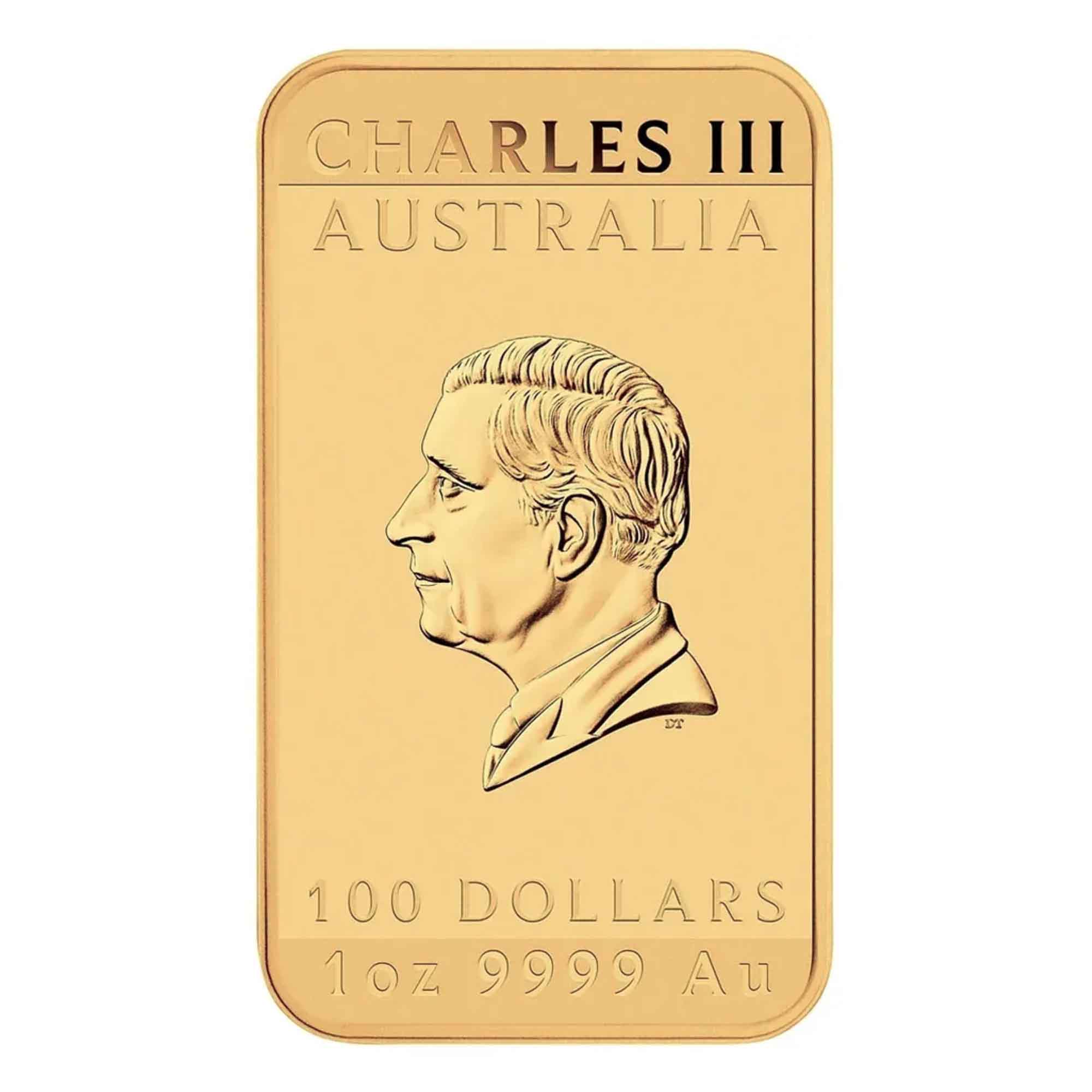 1oz Perth Mint Dragon Gold Minted Tablet - Image 2