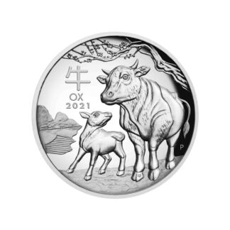 1oz Year of the Ox Silver Coin - Perth Mint