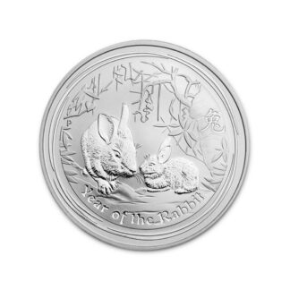 1oz Year of the Rabbit Silver Coin - Perth Mint
