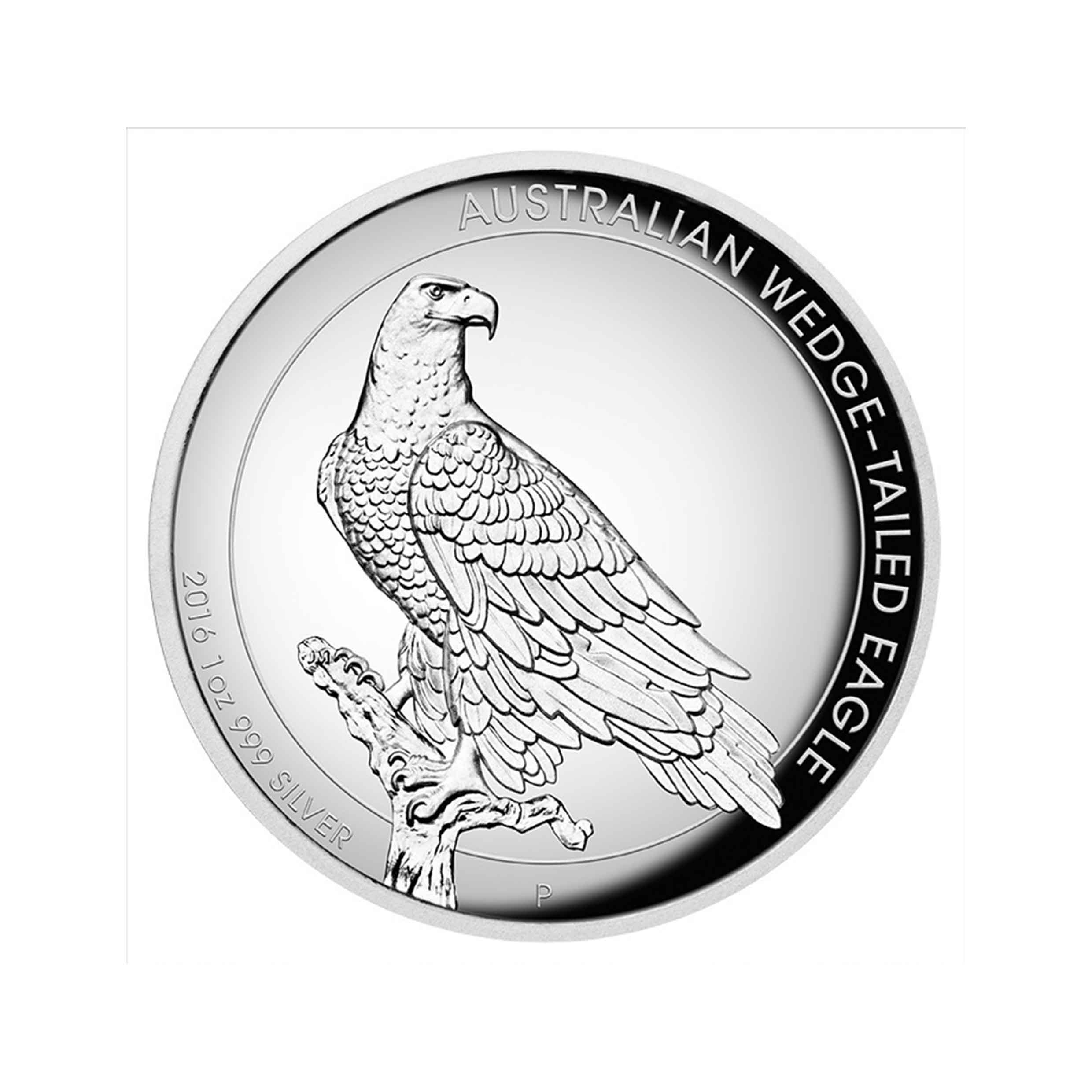 1oz Wedge Tail Eagle Silver Coin - Perth Mint - Image 2