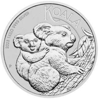 1kg Koala Silver Coin - Perth Mint