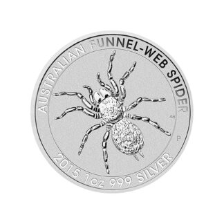 1oz Funnel Web Spider Silver Coin - Perth Mint