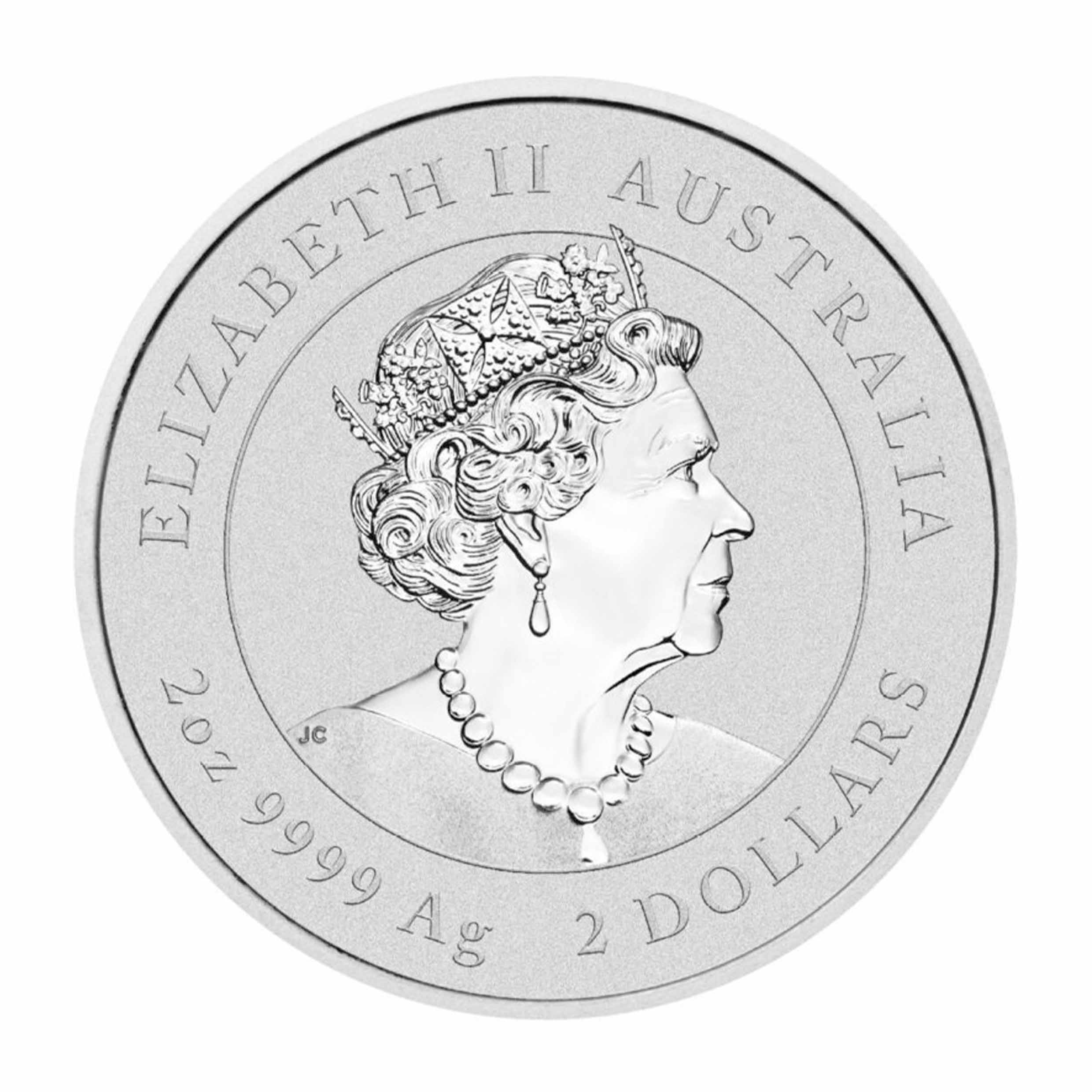2oz Year of the Tiger Silver Coin - Perth Mint - Image 2