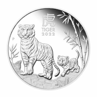 2oz Year of the Tiger Silver Coin - Perth Mint