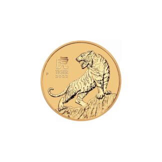 1/2oz Year of the Tiger Gold Coin - Perth Mint