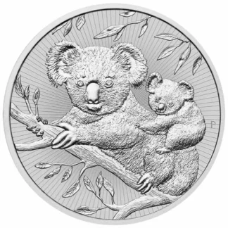 2oz Koala Silver Coin - Perth Mint