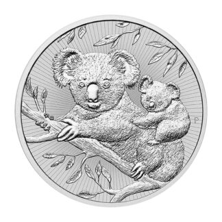 2oz Koala Silver Coin - Perth Mint