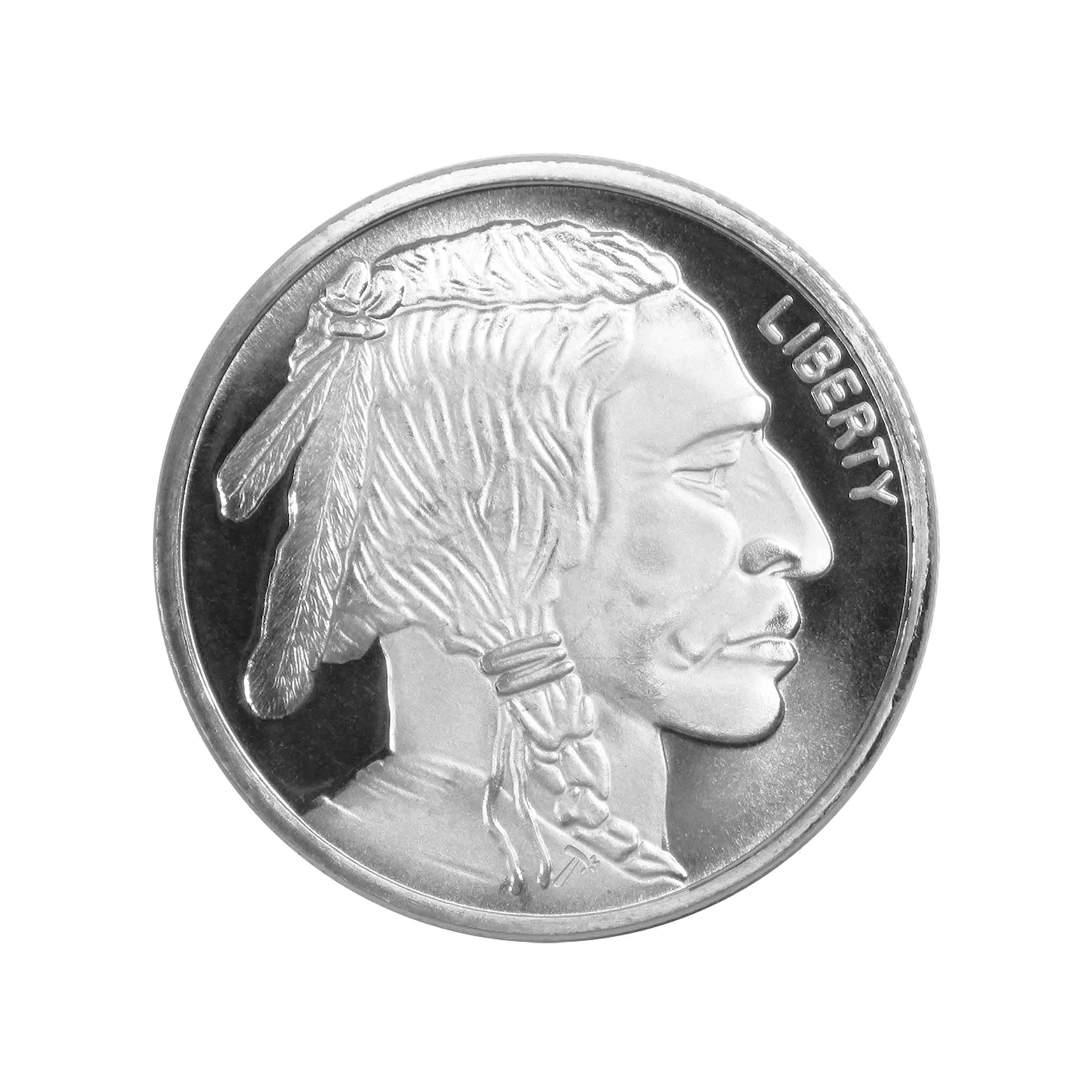 1oz American Buffalo Liberty Silver Coin - Image 2