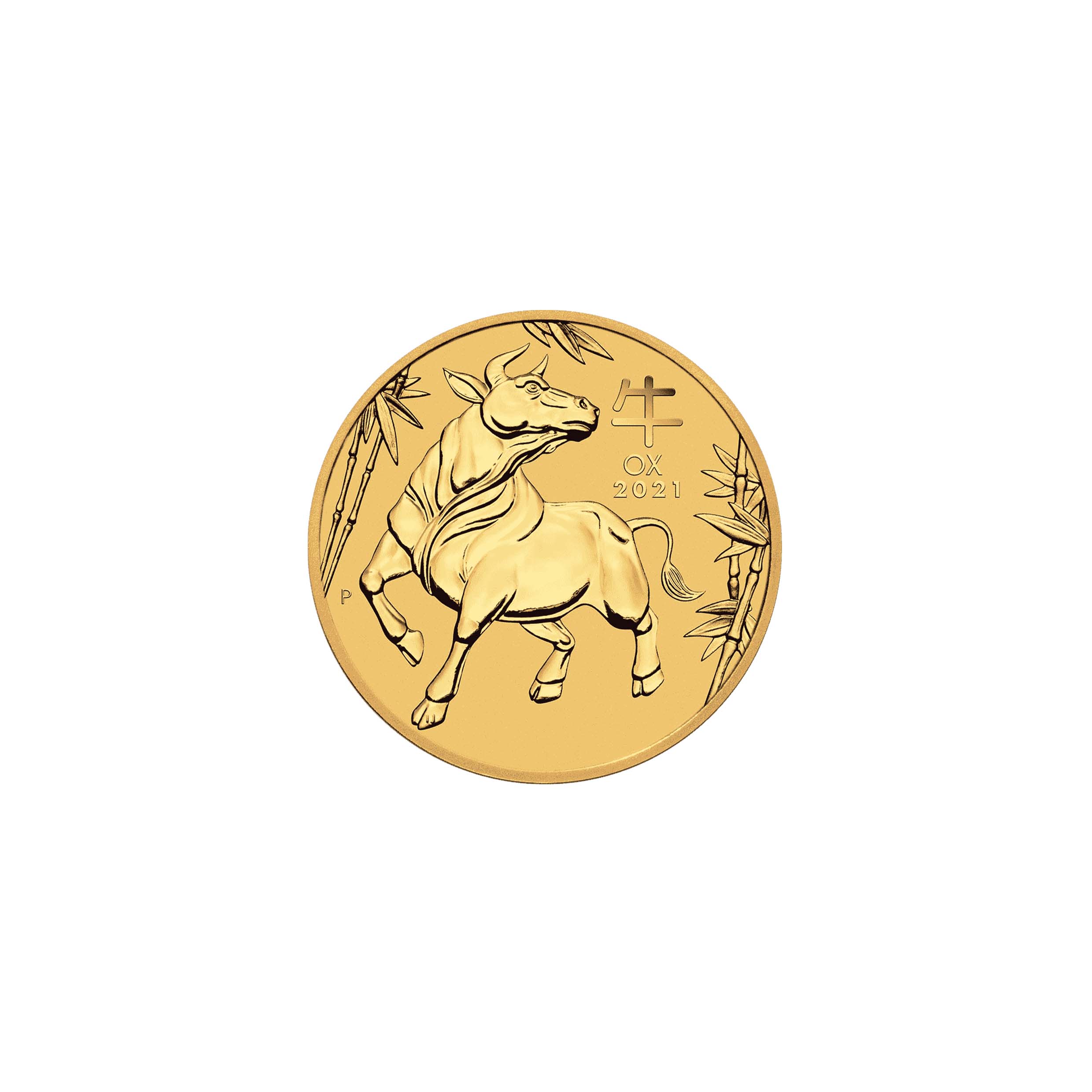 1/20oz Year of the Ox Gold Coin - Perth Mint