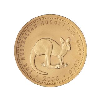 1oz Kangaroo Gold Coin Nugget 2006 - Perth Mint