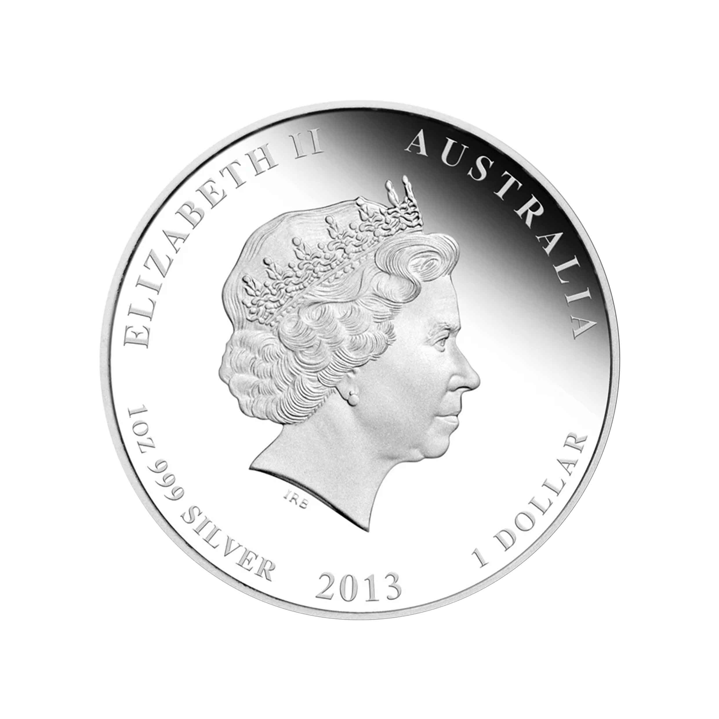 1oz Prince George Silver Coin 2013 - Perth Mint - Image 2