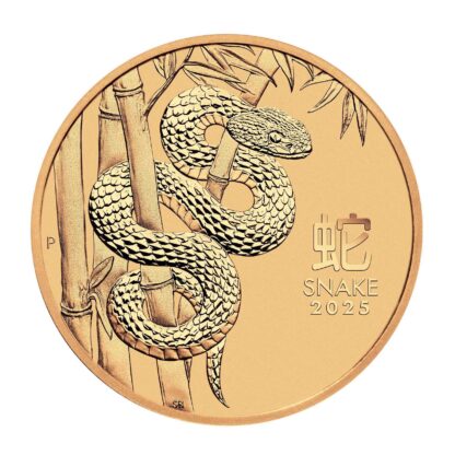 2oz Year of the Snake Gold Coin - Perth Mint