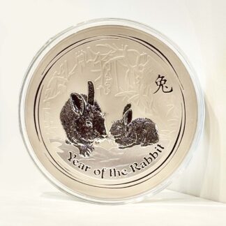 10kg Year of the Rabbit Silver Coin - Perth Mint