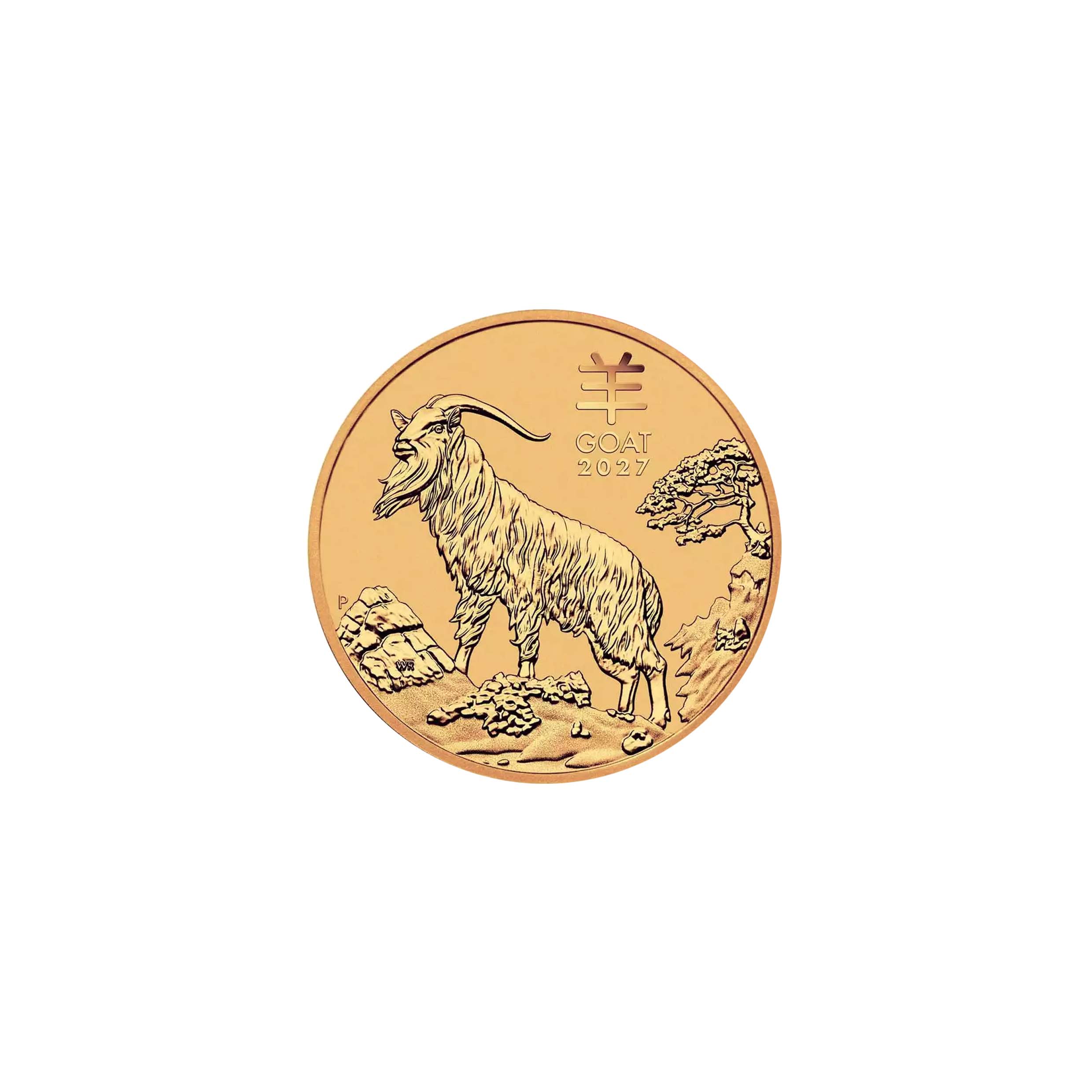1/10oz Year of the Goat Gold Coin - Perth Mint