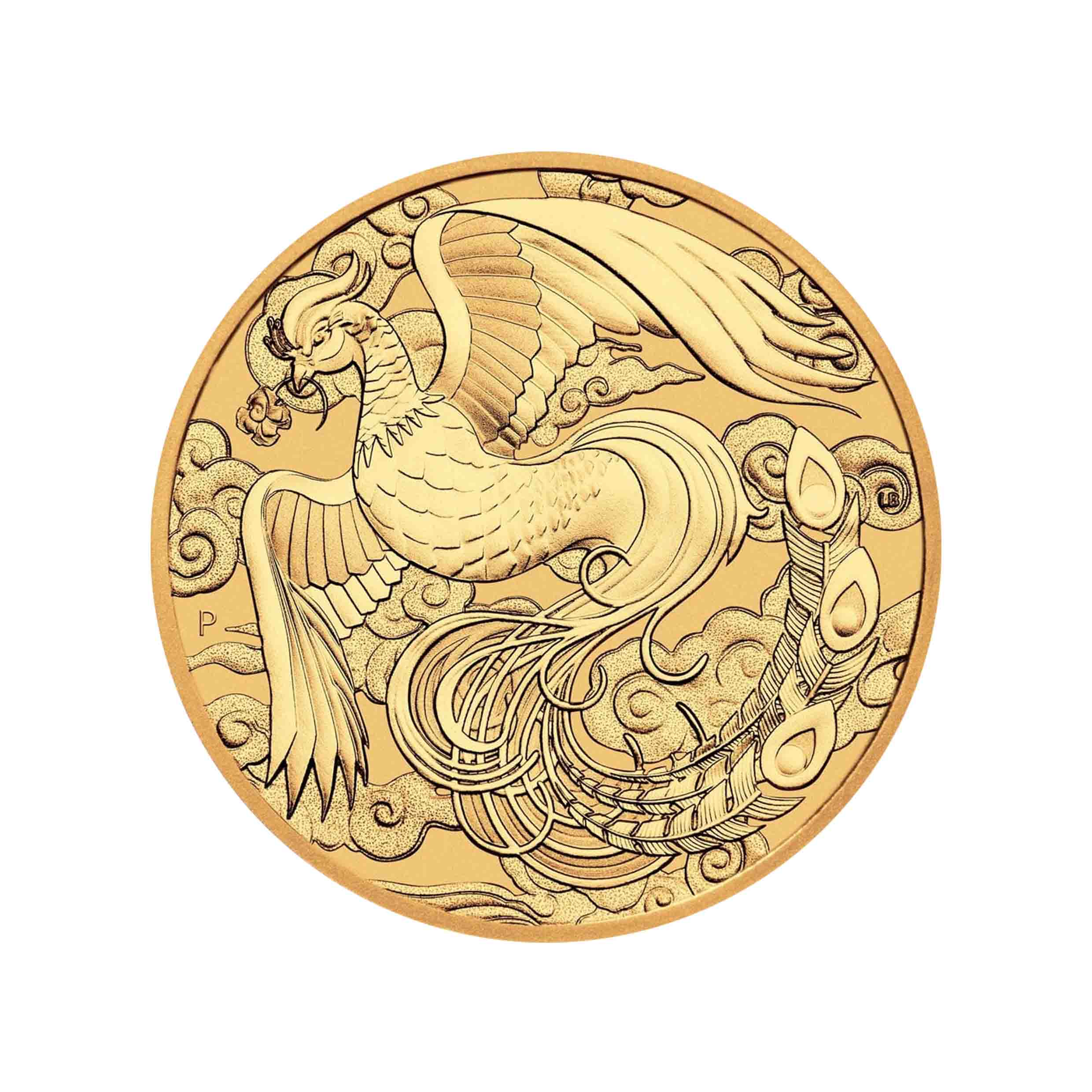1oz Chinese Myths and Legends Phoenix Gold Coin 2023 - Perth Mint