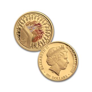 10g Sydney 2000 Olympic Gold Coin Series 8 - Perth Mint & Royal Australian Mint