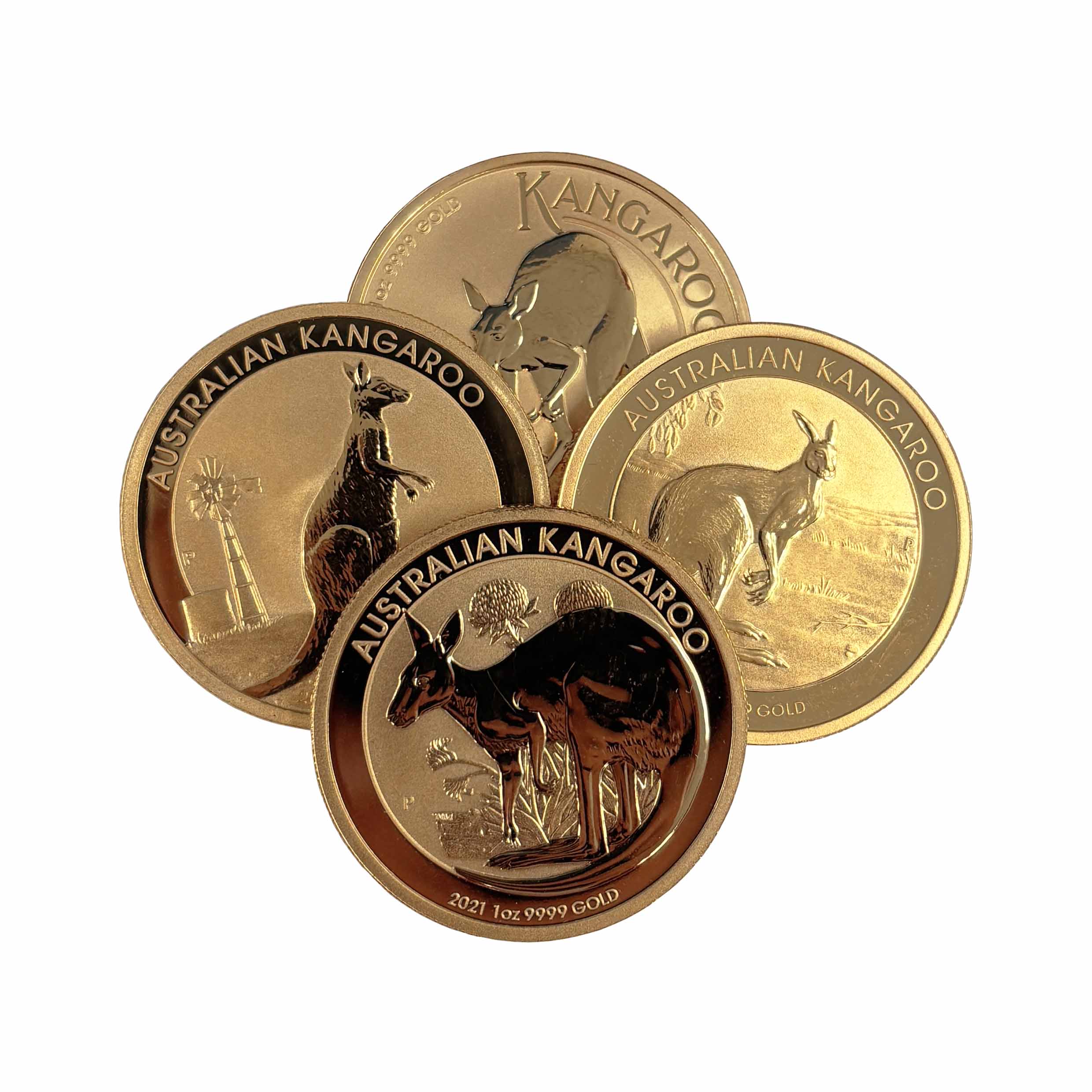 1oz Kangaroo Gold Coin Various Years - Perth Mint
