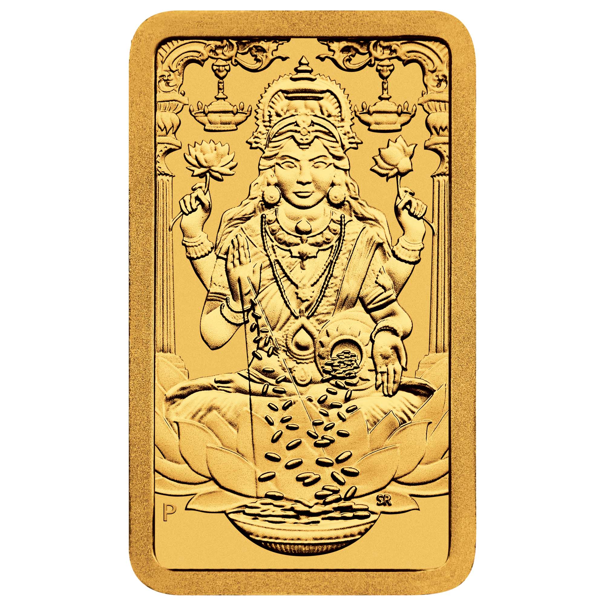 1g Perth Mint Gold Lakshmi Minted Tablet - Image 4