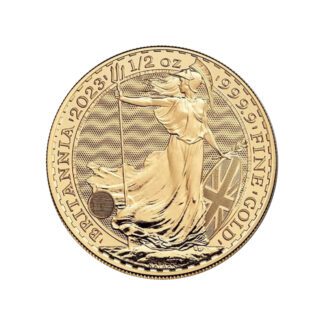 1/2oz Britannia King Gold Coin - Royal Mint