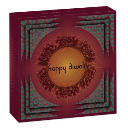 1oz Diwali Silver Gilded Coin - Perth Mint - Image 2