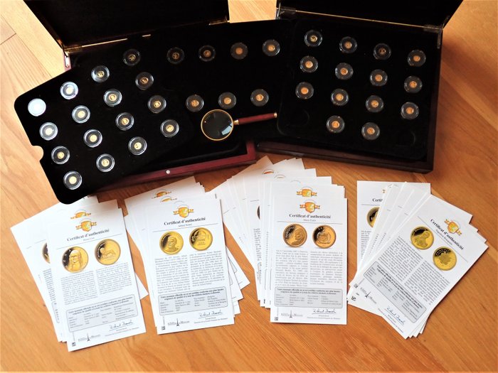 Smallest gold coins of the world - Macquarie Mint
