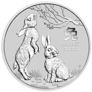 1kg Year of the Rabbit Silver Coin - Perth Mint