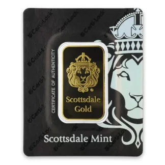 1oz Scottsdale Gold Minted Tablet