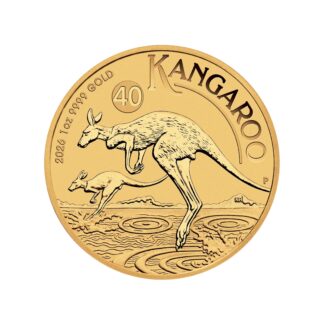 1oz Kangaroo Gold Coin 2026 - Perth Mint