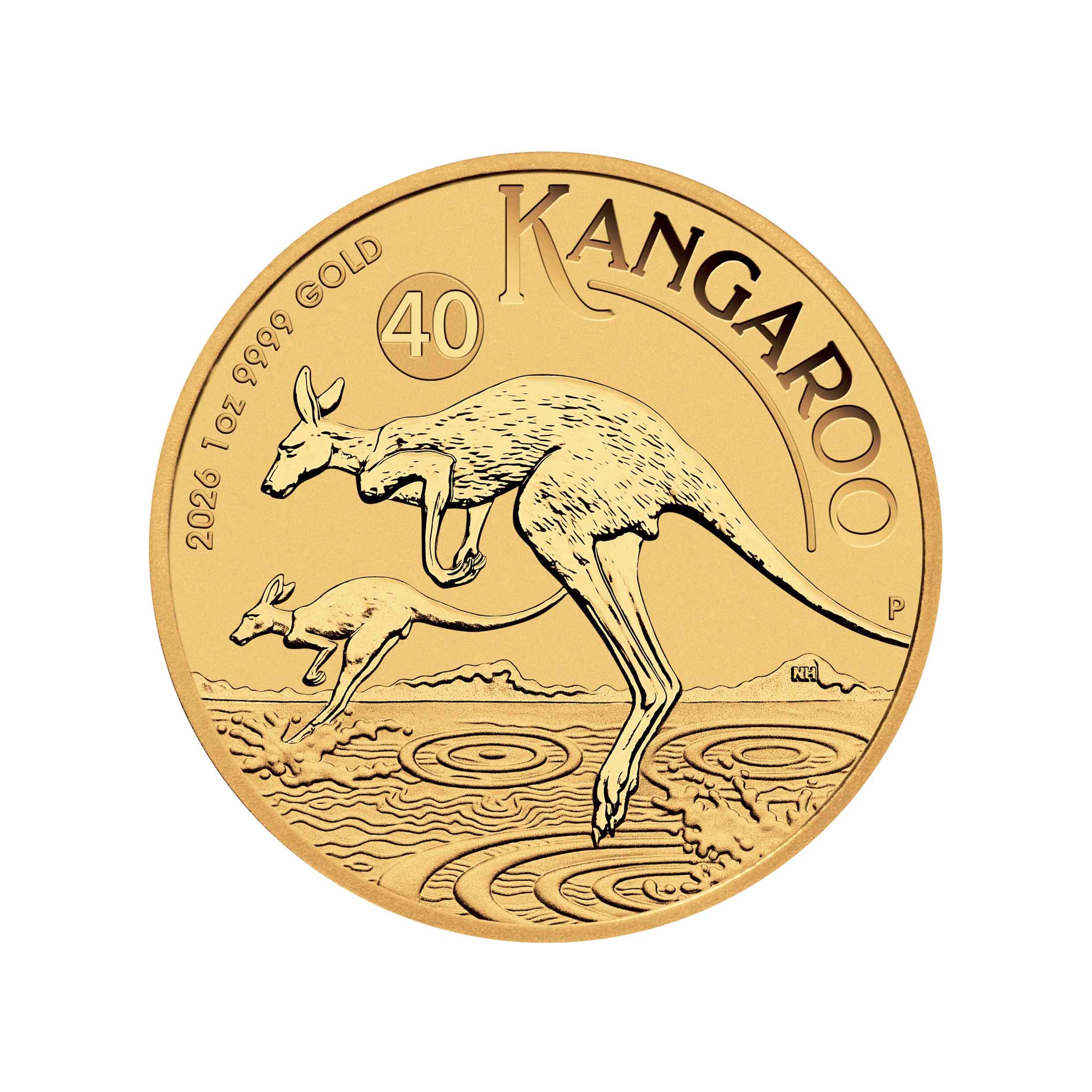 1oz Kangaroo Gold Coin 2026 - Perth Mint