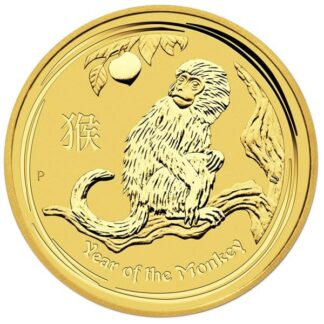 1/4oz Year of the Monkey Gold Coin - Perth Mint