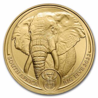 1oz Big Five Elephant - South African Mint