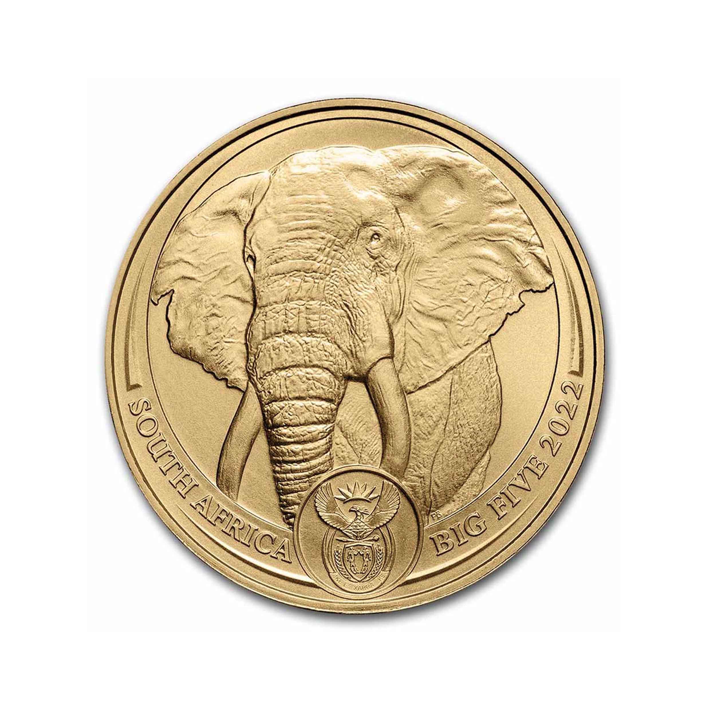 1oz Big Five Elephant - South African Mint