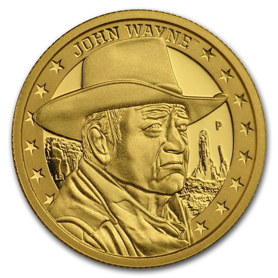1/4oz John Wayne Gold Proof Coin – Perth Mint