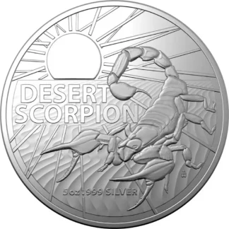 5oz Desert Scorpion Silver Coin - Royal Australian Mint