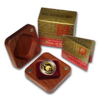 1/10oz Year of the Rat Gold Proof Coin - Royal Australian Mint