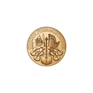 1/4oz Austrian Philharmonic Gold Coin - Austrian Mint