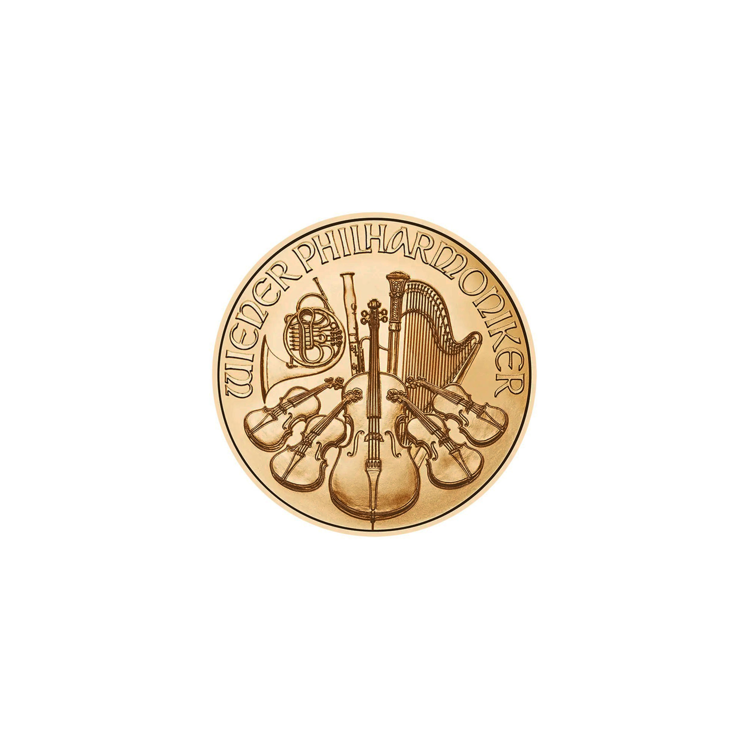 1/4oz Austrian Philharmonic Gold Coin - Austrian Mint