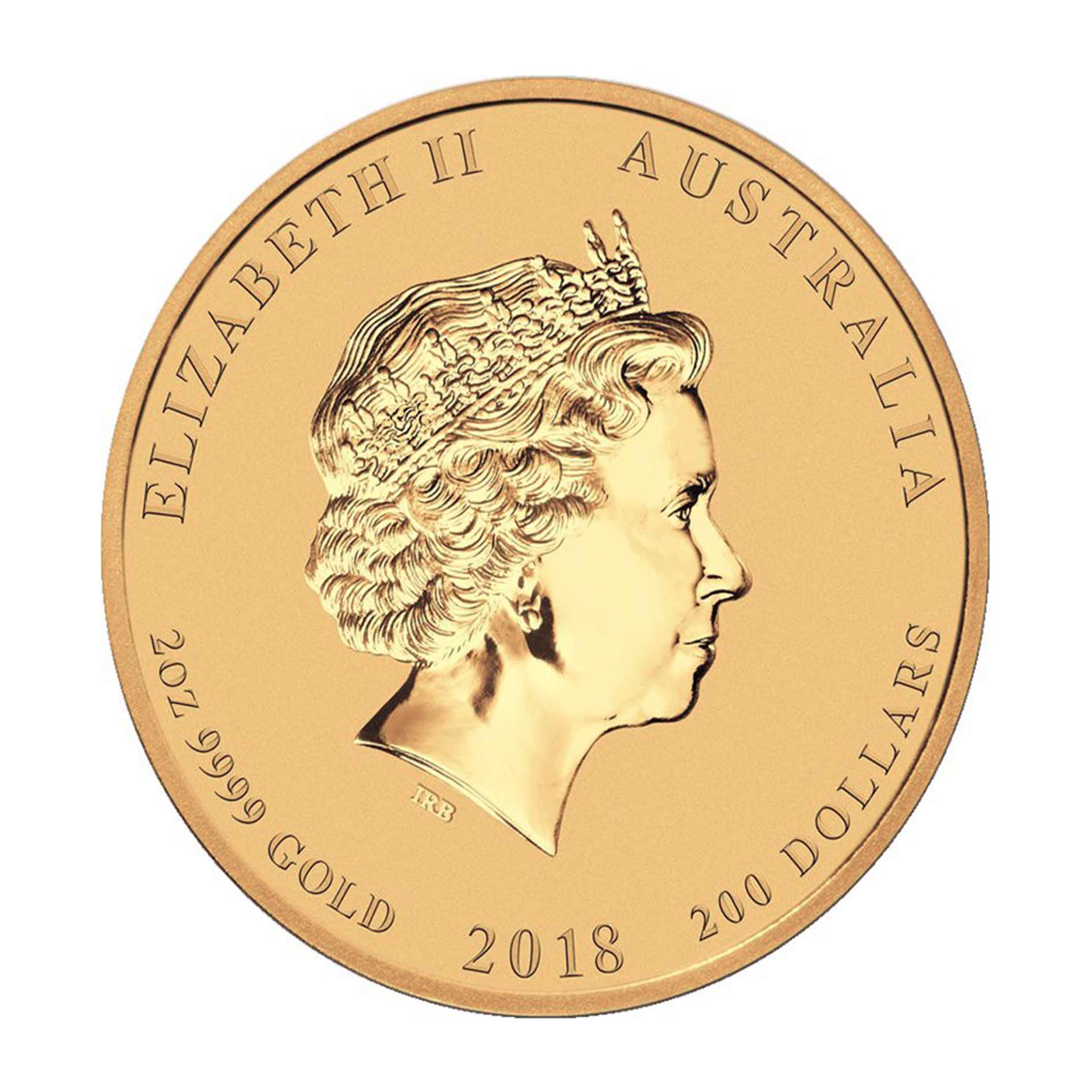 2oz Year of the Dog Gold Coin - Perth Mint - Image 2