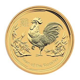 2oz Year of the Rooster Gold Coin - Perth Mint